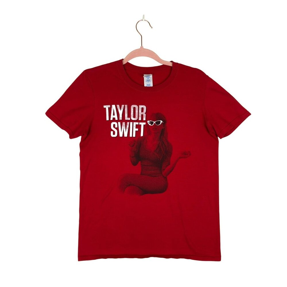 Taylor Swift Shirt Womens Small Red Tour 2012 Era